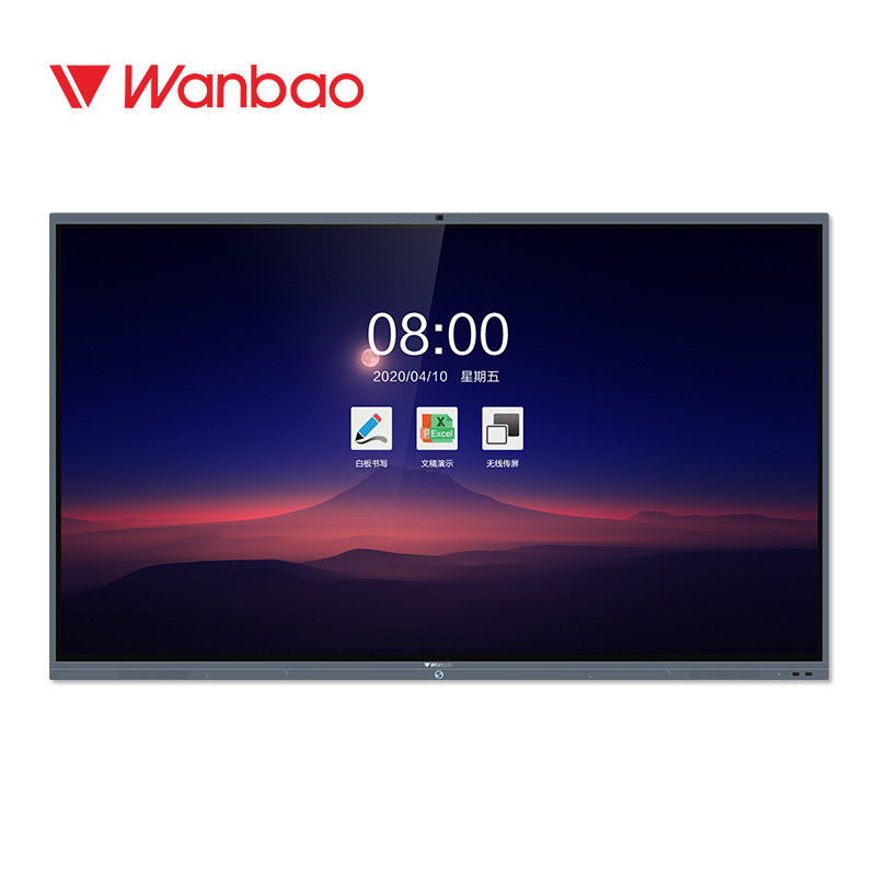 Interactive Digital Smart Board Electronic Educational Equipment For Schools 55 /65/75/86/100 Inch