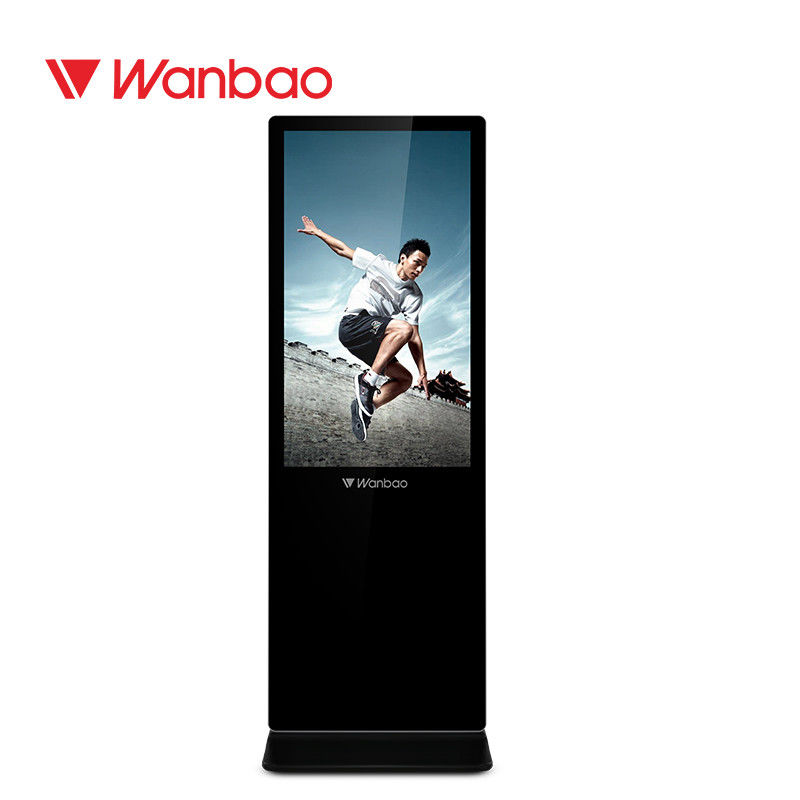 Slim Body Indoor Advertising LED Display Free Standing Type For Cinema