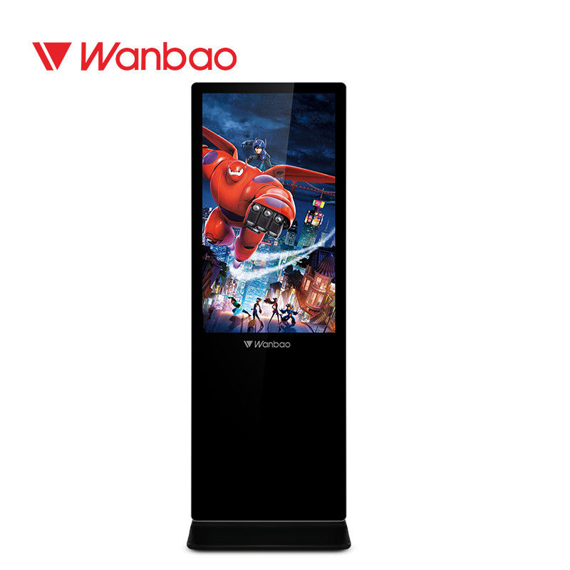 Stand Alone Floor Standing LCD Advertising Player 43&quot; 55&quot; 65 Inch Shopping Mall