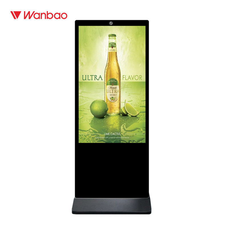 Large Size Floor Standing Lcd Advertising Player Interactive Kiosk Touch Screen