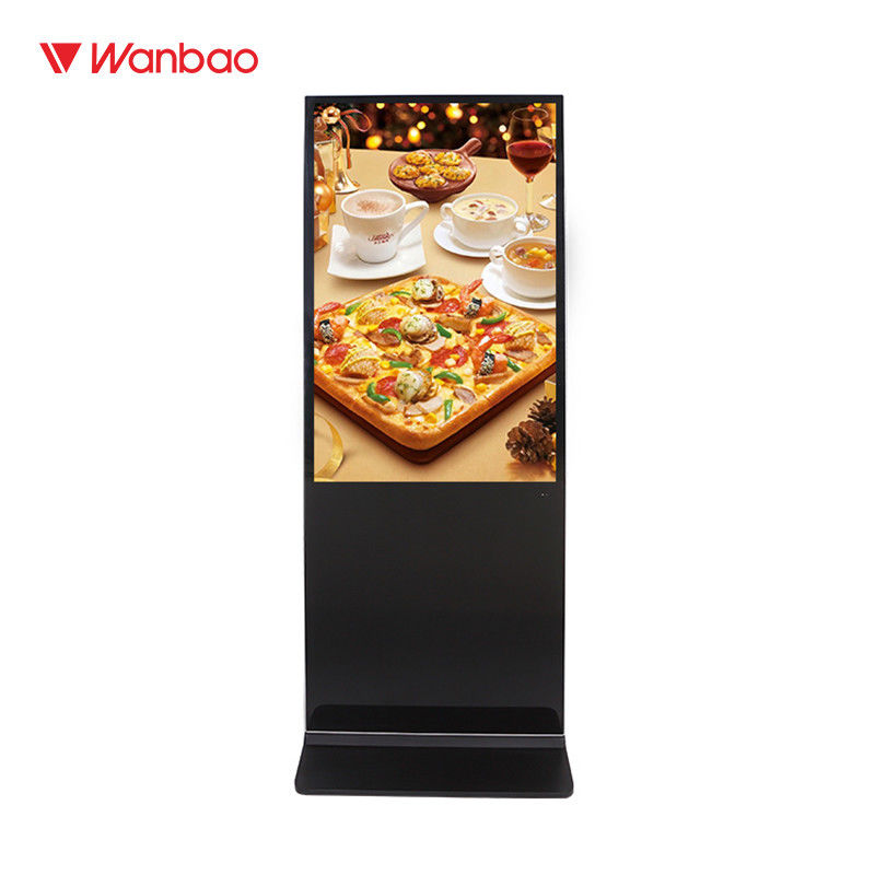 65&quot; Floor Standing LCD Advertising Player Touch Screen Indoor LCD Digital Signage