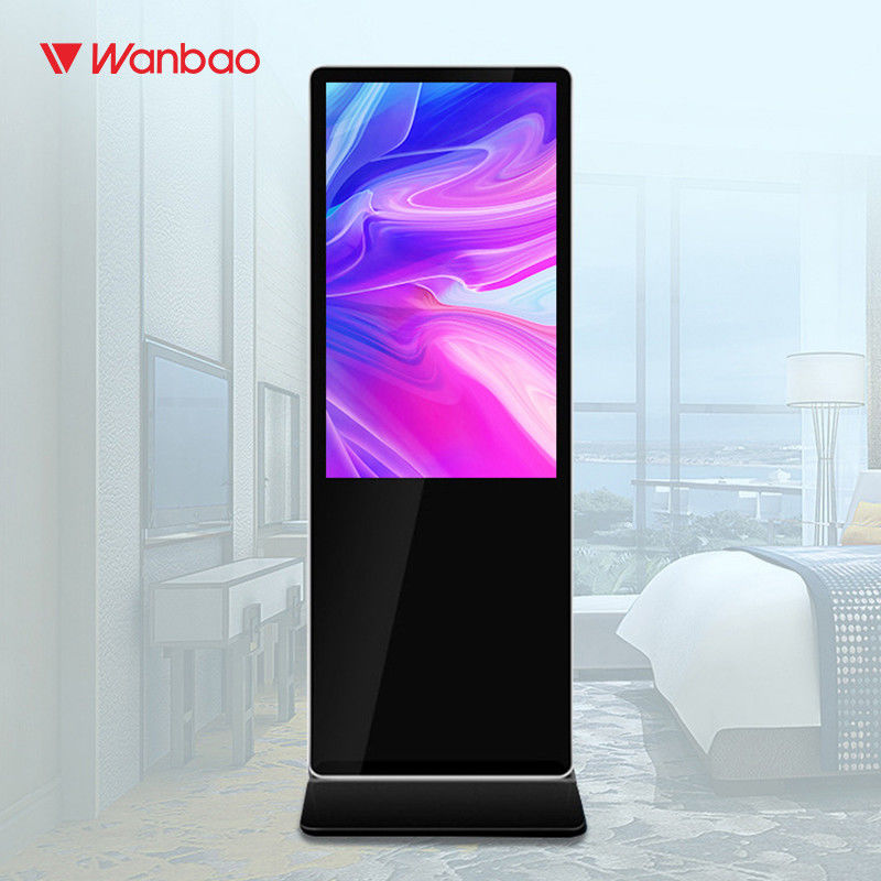 Floor Standing Indoor LCD Digital Signage WiFi Full HD Digital Advertising Panel