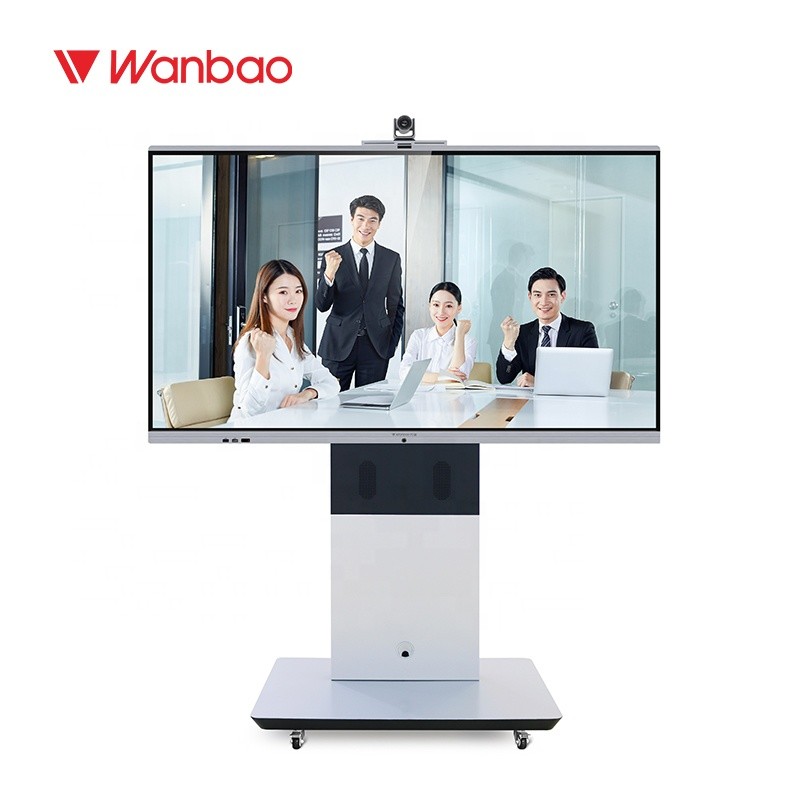 OEM 75 Inch Smart Board 4K UHD Interactive Digital Board For Classroom